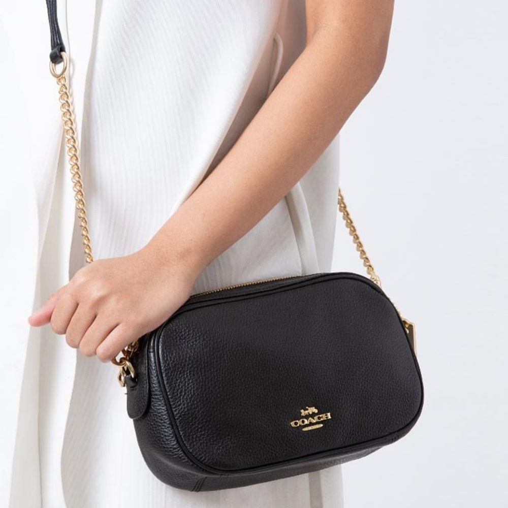 Coach Black Leather shoulder bag